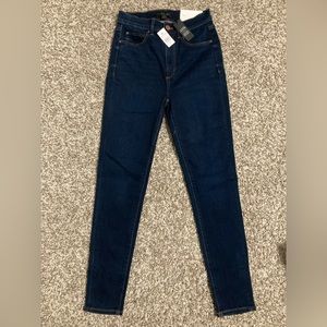 Ann Taylor High-Waisted Skinny Jeans
